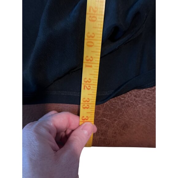 Chicos Travelers Womens Black Open Front Cardigan‎ with Casp Jacket Size Lg - Picture 6 of 8